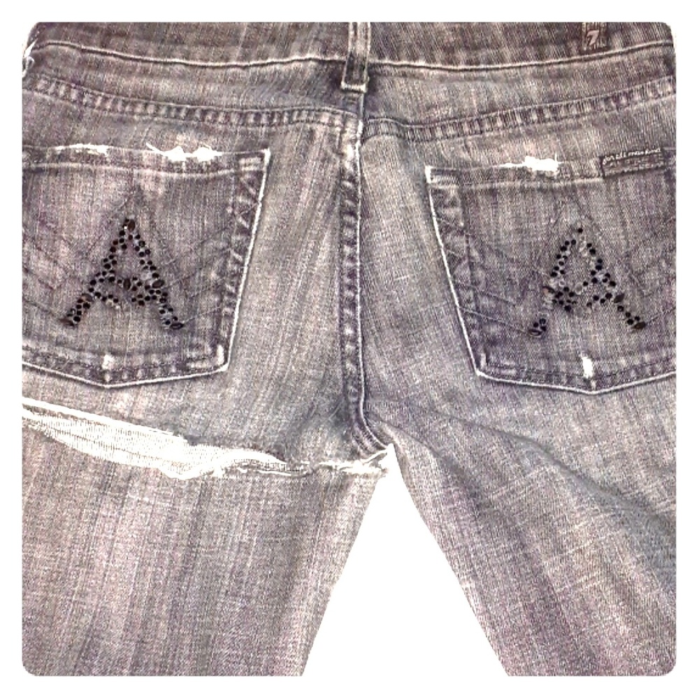 7 For ALL mankind RIP butt Jean